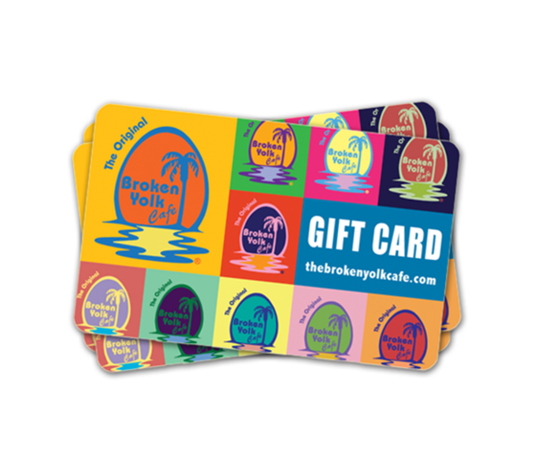 Gift Cards (physical card mailed to you)